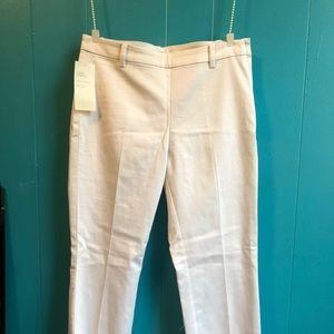 White work pants - no front pockets